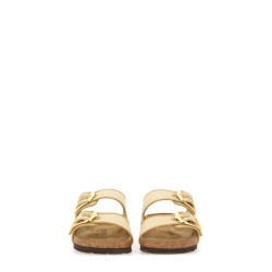 RAFFIA "ARIZONA BIG BUCKLE" SANDAL