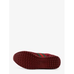 Re-Motion low-top suede sneakers with GG Supreme fabric inserts