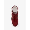 Re-Motion low-top suede sneakers with GG Supreme fabric inserts