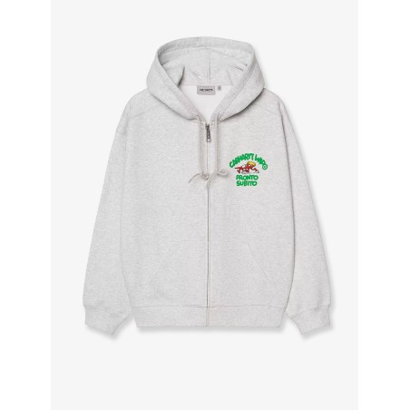 Hooded Pronto Sweat Jacket cotton blend sweatshirt