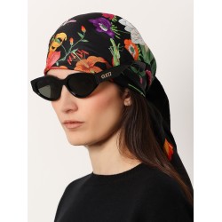 Silk twill foulard