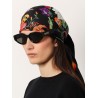 Silk twill foulard