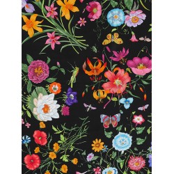 Silk twill foulard
