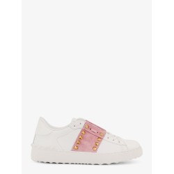 Rockstud Untitled leather low-top sneakers