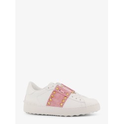 Rockstud Untitled leather low-top sneakers