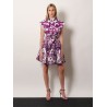 Maiolica cotton skirt with ruffles