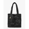 Summer banana rafia tote bag