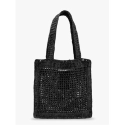 Summer banana rafia tote bag