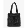 Summer banana rafia tote bag