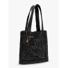 Summer banana rafia tote bag