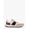 Technical fabric  and leather sneakers
