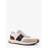 Technical fabric  and leather sneakers