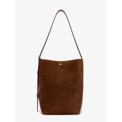 Archetipo1SV3 suede shoulder bag
