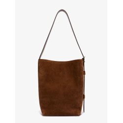 Archetipo1SV3 suede shoulder bag