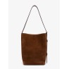 Archetipo1SV3 suede shoulder bag