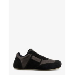 Anatomic suede and leather sneakers