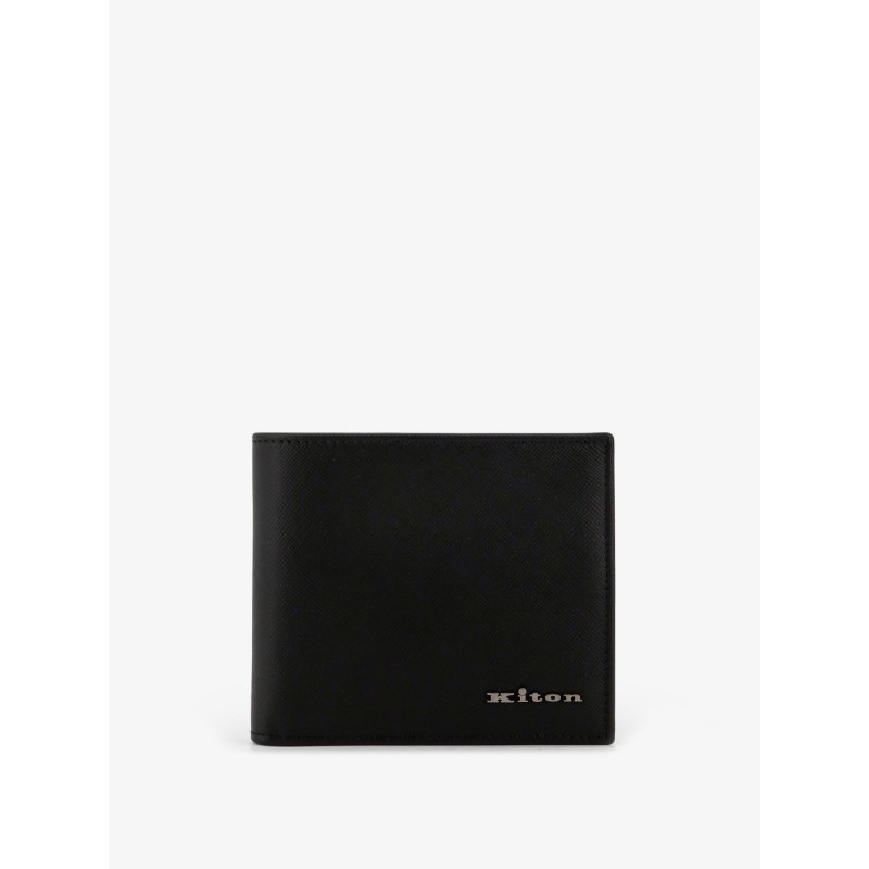 Bifold leather wallet