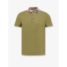 Organic cotton blend polo shirt