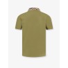 Organic cotton blend polo shirt