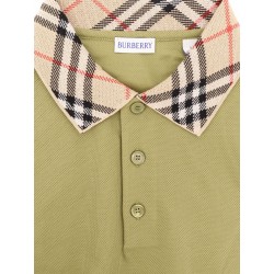 Organic cotton blend polo shirt