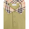 Organic cotton blend polo shirt