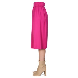 FLARED MIDI SKIRT