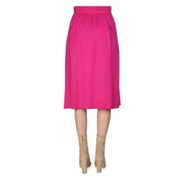 FLARED MIDI SKIRT