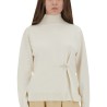 WOOL, SILK AND CASHMERE SWEATER