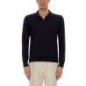 CASHMERE AND SILK POLO SHIRT