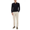 CASHMERE AND SILK POLO SHIRT