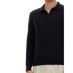 CASHMERE AND SILK POLO SHIRT