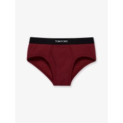 Brief stretch cotton slip