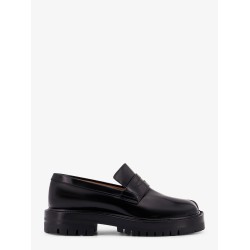 Tabi leather loafers