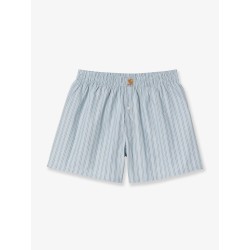 Striped cotton trunk boxers