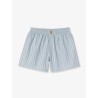 Striped cotton trunk boxers