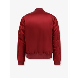 Nylon bomber jacket
