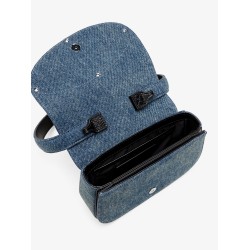 1DR denim shoulder bag
