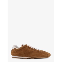 Plume low-top suede sneakers