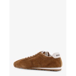 Plume low-top suede sneakers
