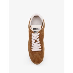 Plume low-top suede sneakers