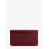 Leather shoulder bag with Cassandre logo