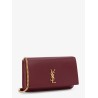 Leather shoulder bag with Cassandre logo