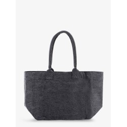Yenky Zipped cotton shoulder bag