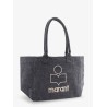 Yenky Zipped cotton shoulder bag