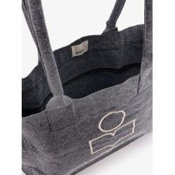 Yenky Zipped cotton shoulder bag