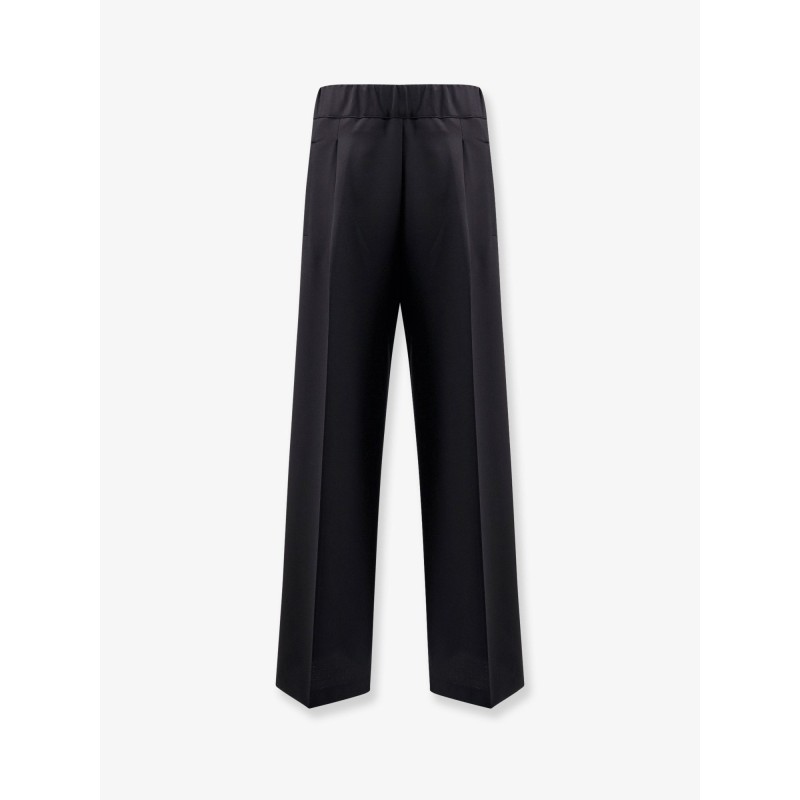 Virgin wool blend trousers
