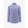 Striped stretch cotton shirt