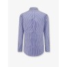 Striped stretch cotton shirt