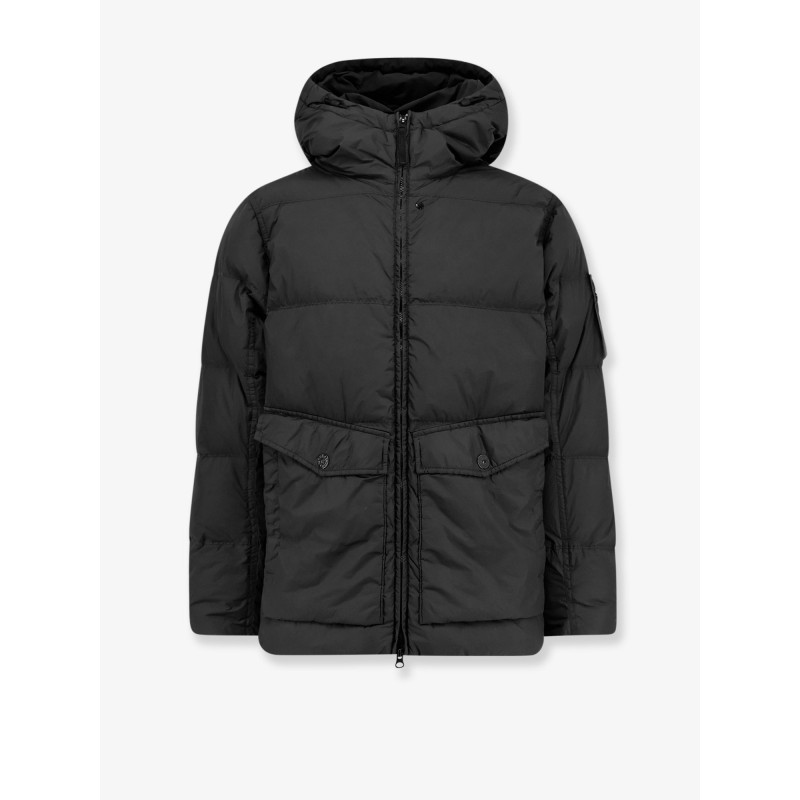 Recycled nylon down jacket