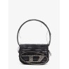 1DR denim shoulder bag with used effect